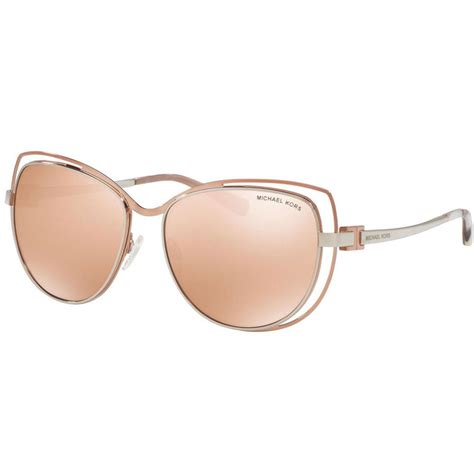 Michael Kors Gold Sunglasses For Women 